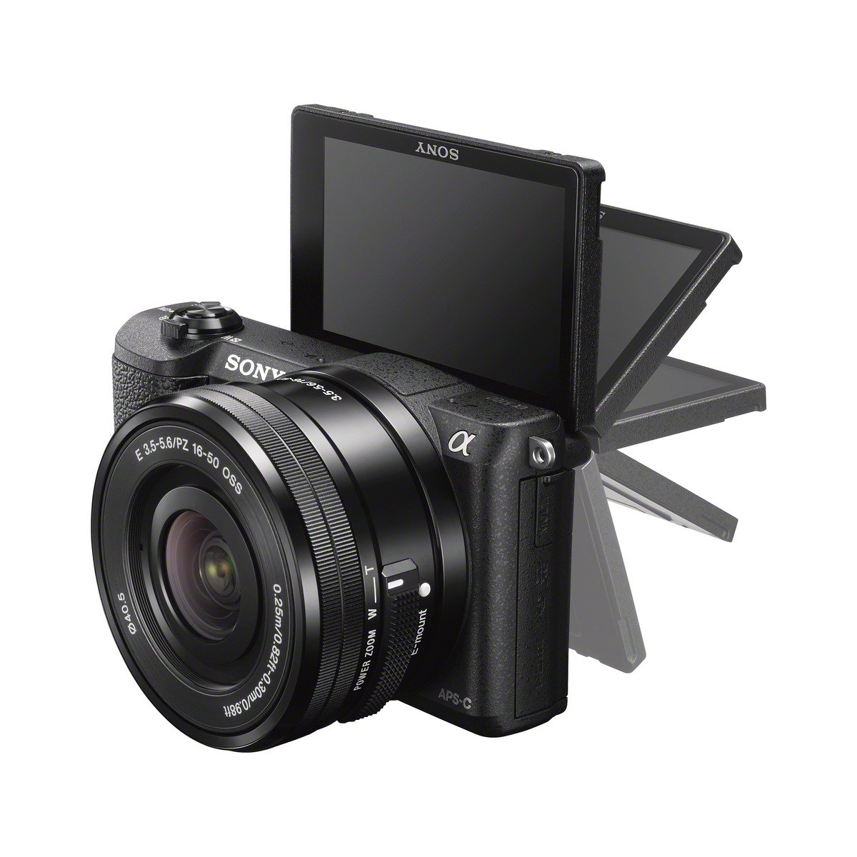 Sony a5100 16-50mm Mirrorless Digital Camera with 3-Inch Flip Up