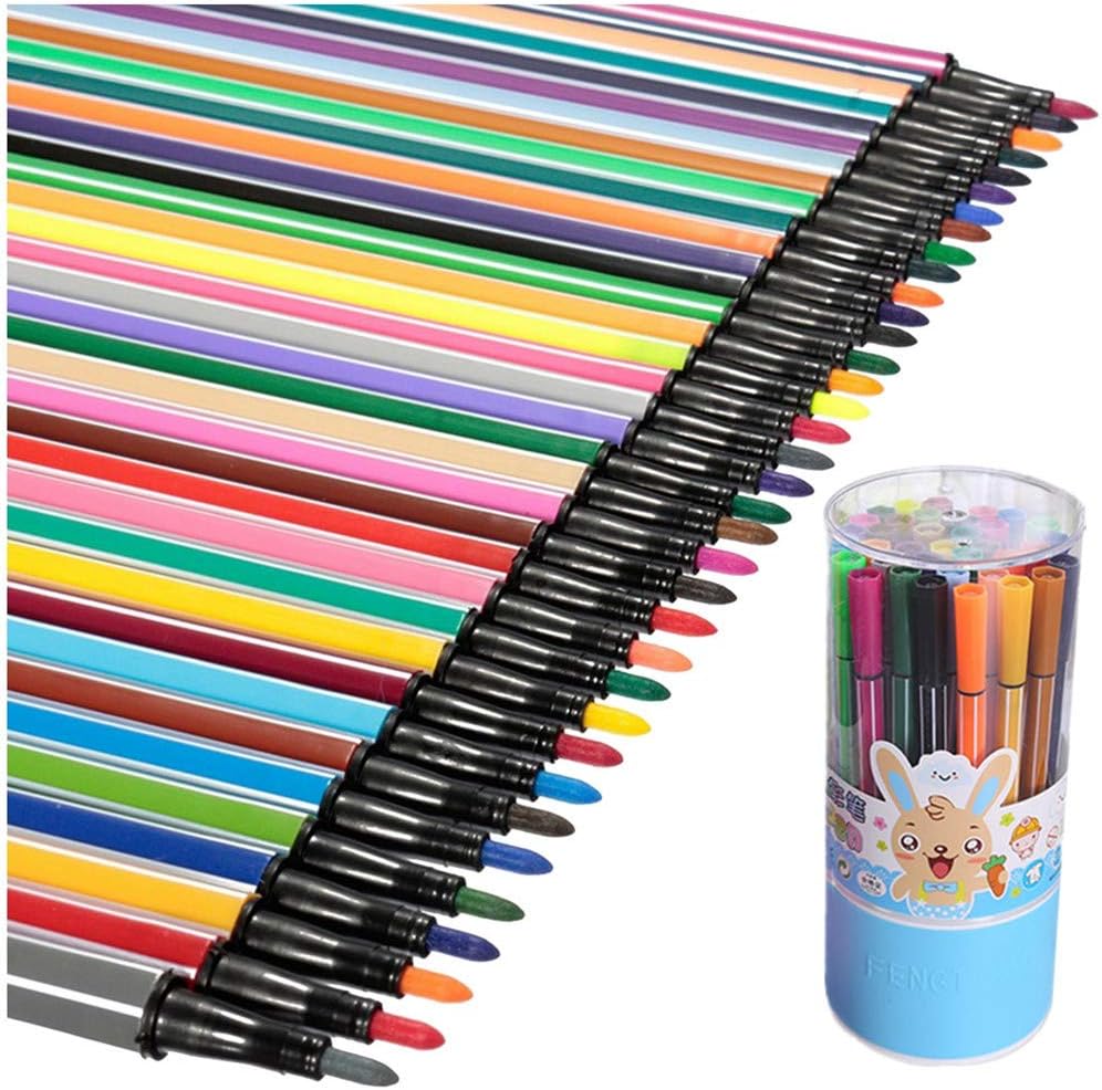 KANKOO Brush Pens Coloured Pens Felt Tips For Kids Brush Pens For