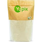 Yupik Organic Chickpea Flour, 2.2 lb (35.2 oz), Garbanzo Beans Flour, Finely Ground from Whole Chickpeas, Non-GMO, Gluten-Fre