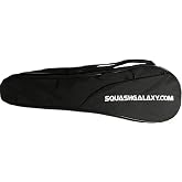 Python Racquetball Deluxe Full Size Squash Racquet Cover w/Pocket