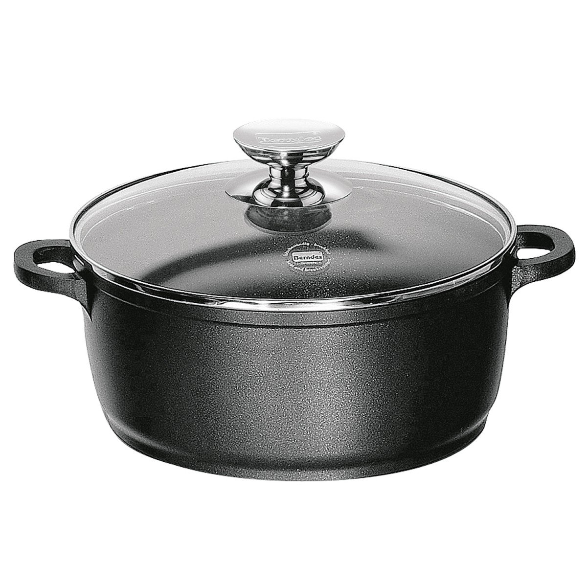 Berndes Vario Click 20 cm Induction Deep Casserole with Glass Lid
