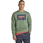 G-STAR mens Premium Graphic Crew Neck Sweatshirt