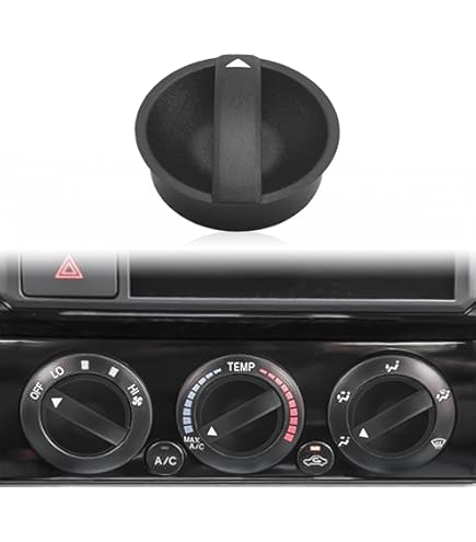 thumbnail image 2 of 3PCS Control Knob Fan Heater AC Air Conditioner Control Switch Knobs For Toyota Tacoma 2005-2011 2 of 13