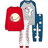 DAUGHTER QUEEN Boys 100% Cotton Long Sleeve Pajamas Size 18Months-12Years
