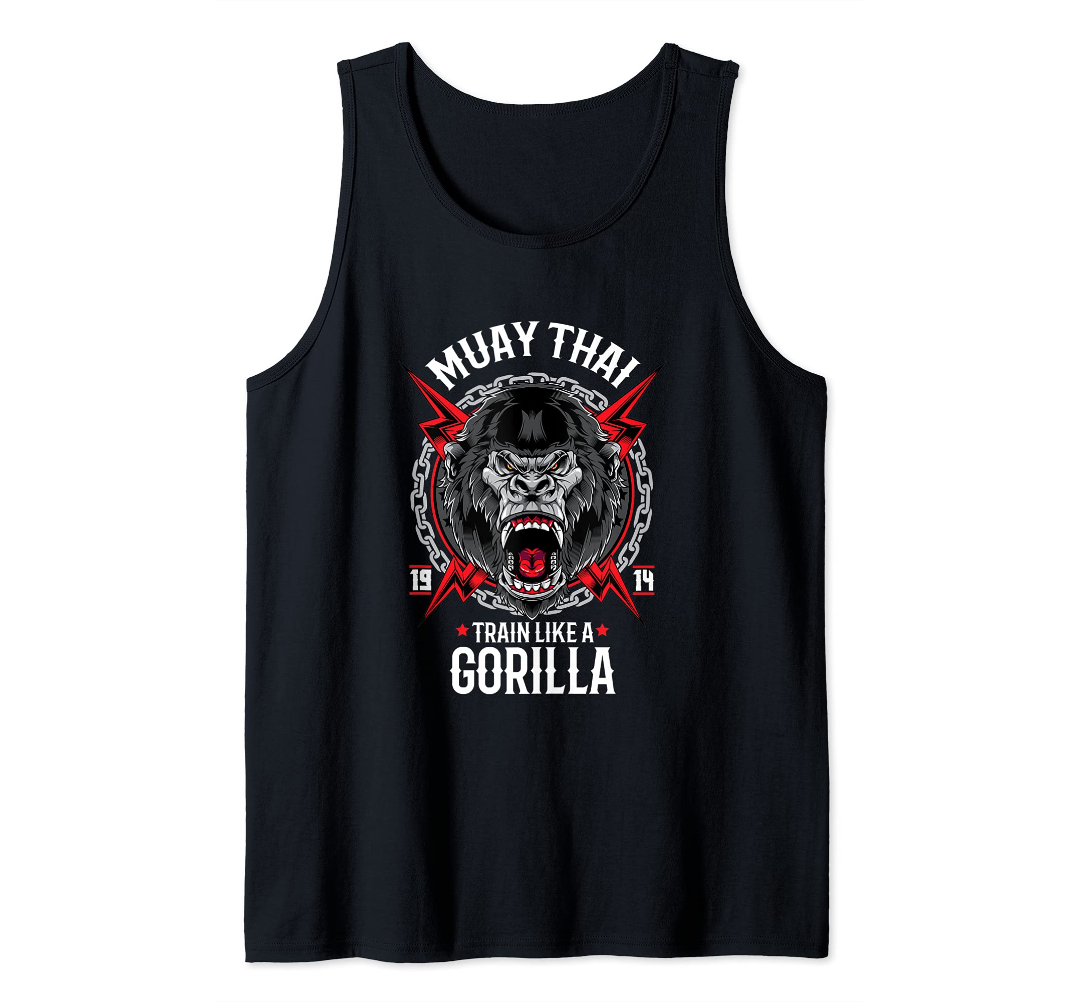 Muay Thai Gorilla Thailand Thai Boxing Tank Top