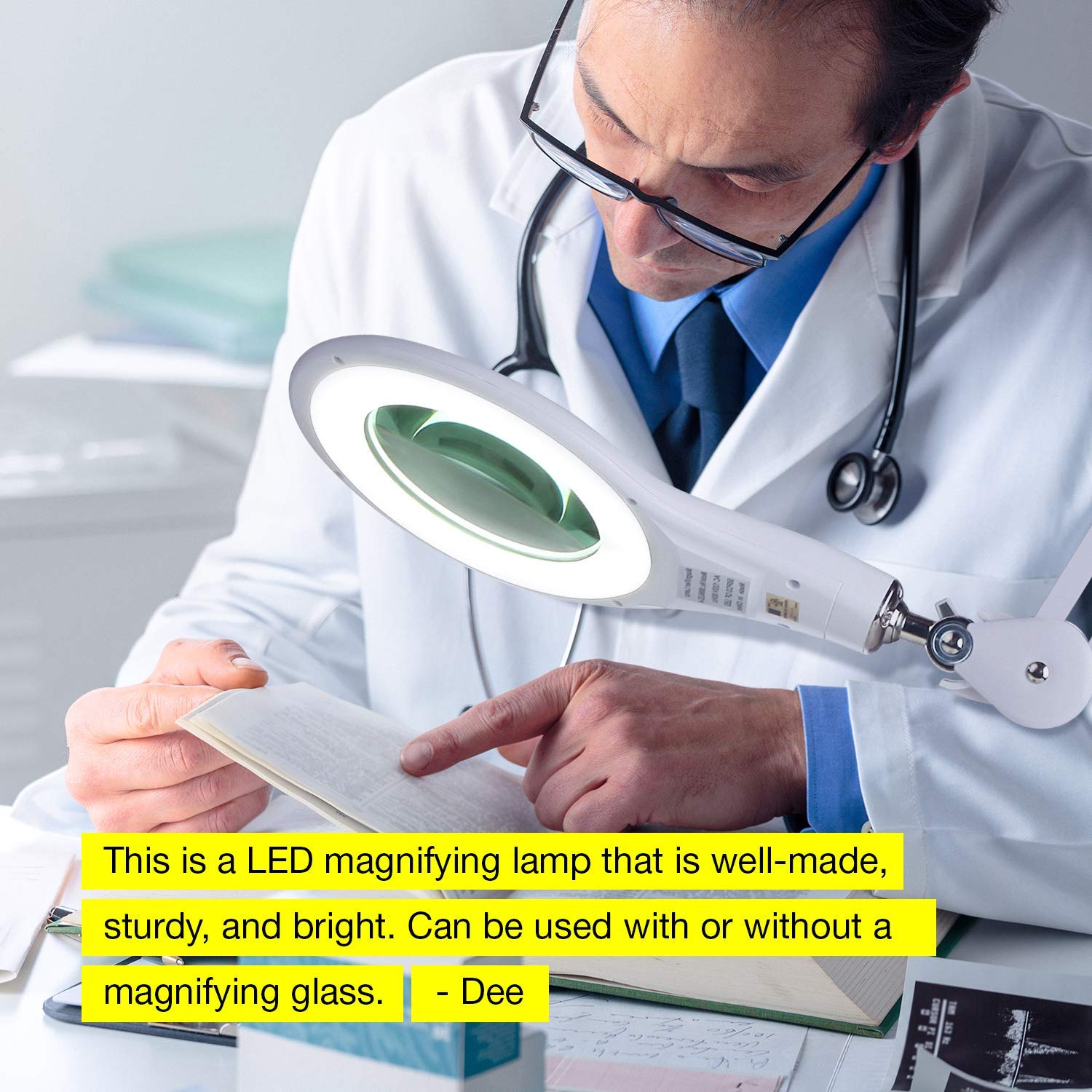 brightech lightview pro led magnifying lamp