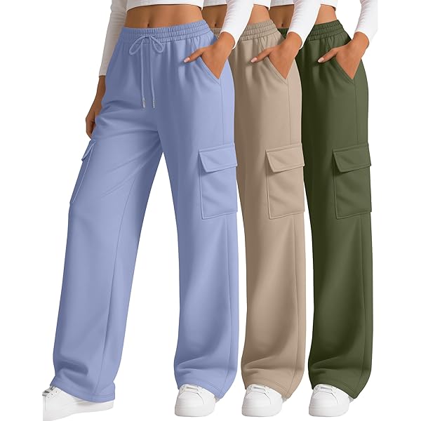 Pantalones Cargo Para Mujer - Cintura Alta, Tela Ligera Y Transpirable, Elásticos | Ideales Para Verano Y Deporte