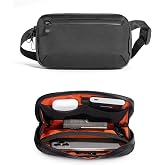 ALPAKA Elements Tech Case Mini Tech Pouch 1.5L Cable Bag Black X-Pac VX42 | Weatherproof Fabric, YKK Aquaguard Zipper, Detachable Shoulder Strap, Ideal for Electronics &amp; Accessories, Daily Work Travel
