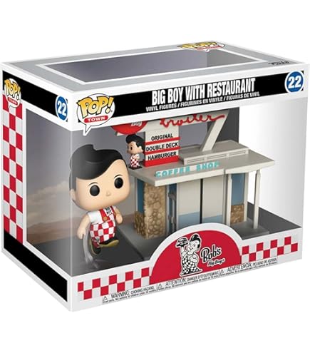 Amazon.com: Funko Pop! Ad Icons: Bob's Big Boy - Bob (New
