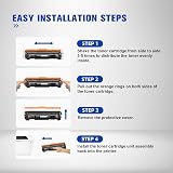 Q-image CF244A 44A Black Toner Cartridges for HP LaserJet Pro M15 M28 2 Pack view 6