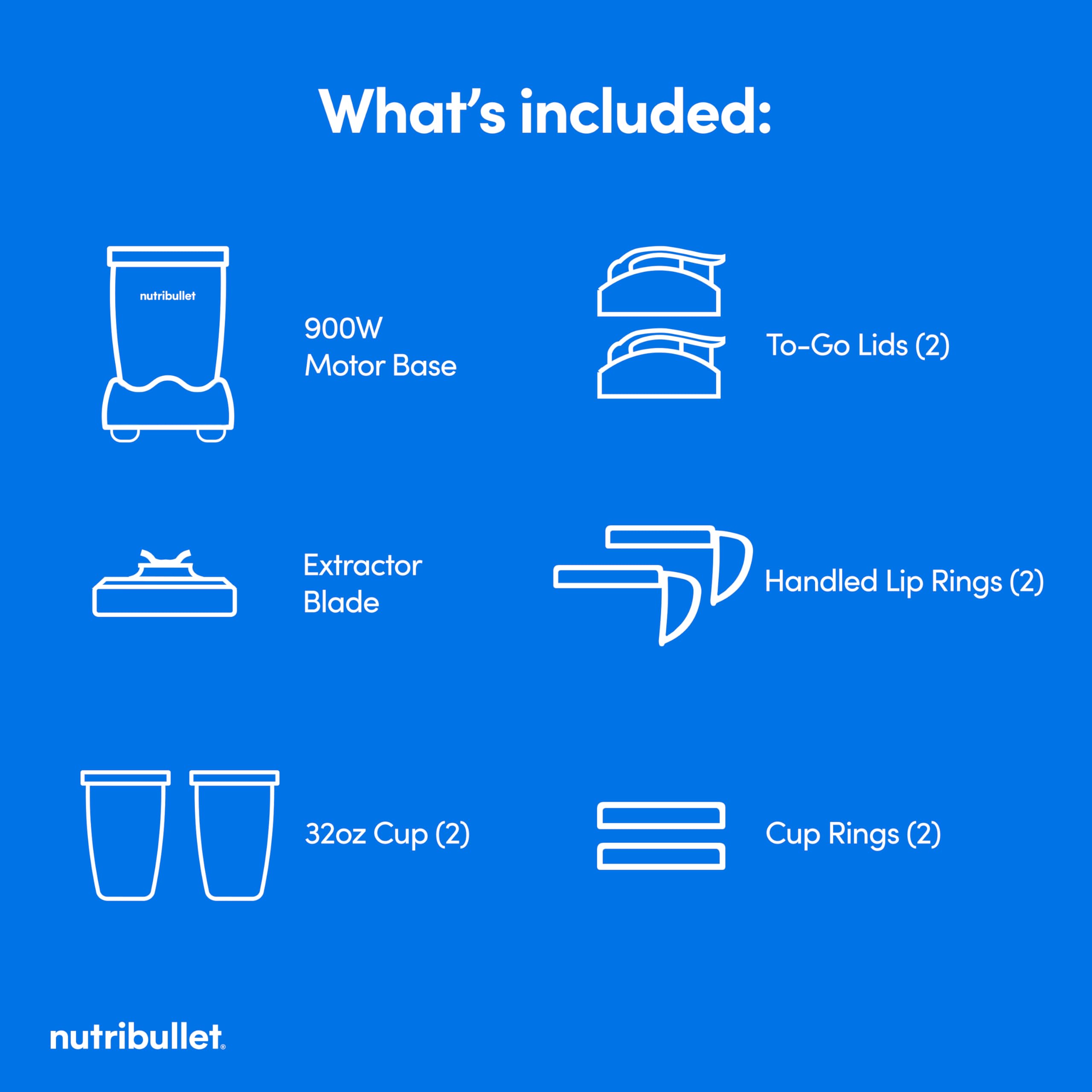 NutriBullet NB9-1301S Pro 13 Piezas Plata, 900W