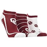TCK NCAA No Show Socks for Men and Women, Full Field 3 Pack, Low Cut Ankle Socks College Graduation Gift