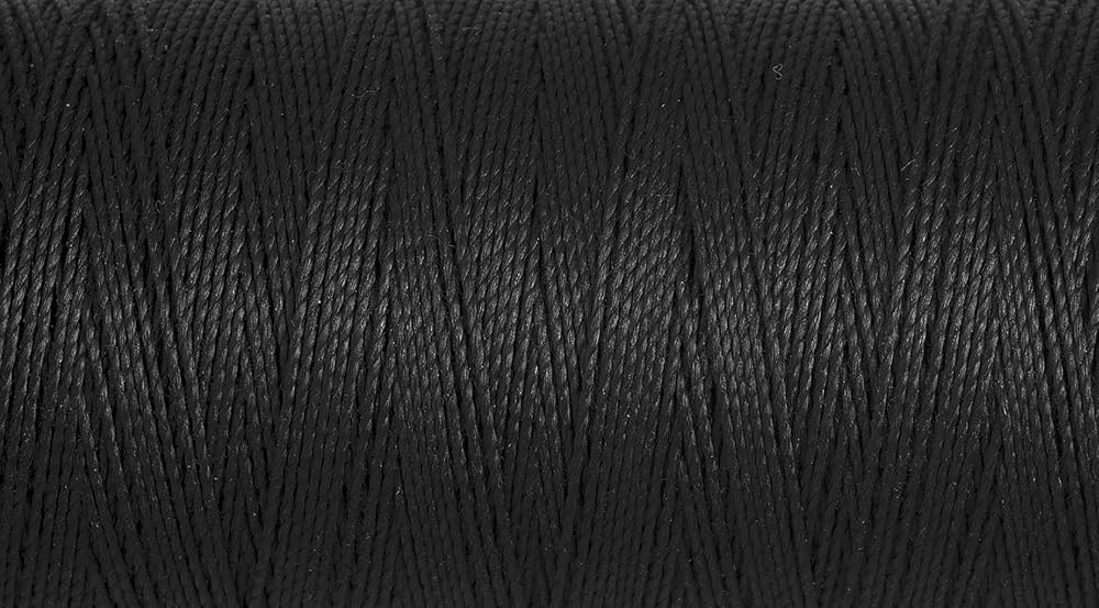 Gütermann Extra Strong Polyester Thread Black 100m for Heavy Fabrics