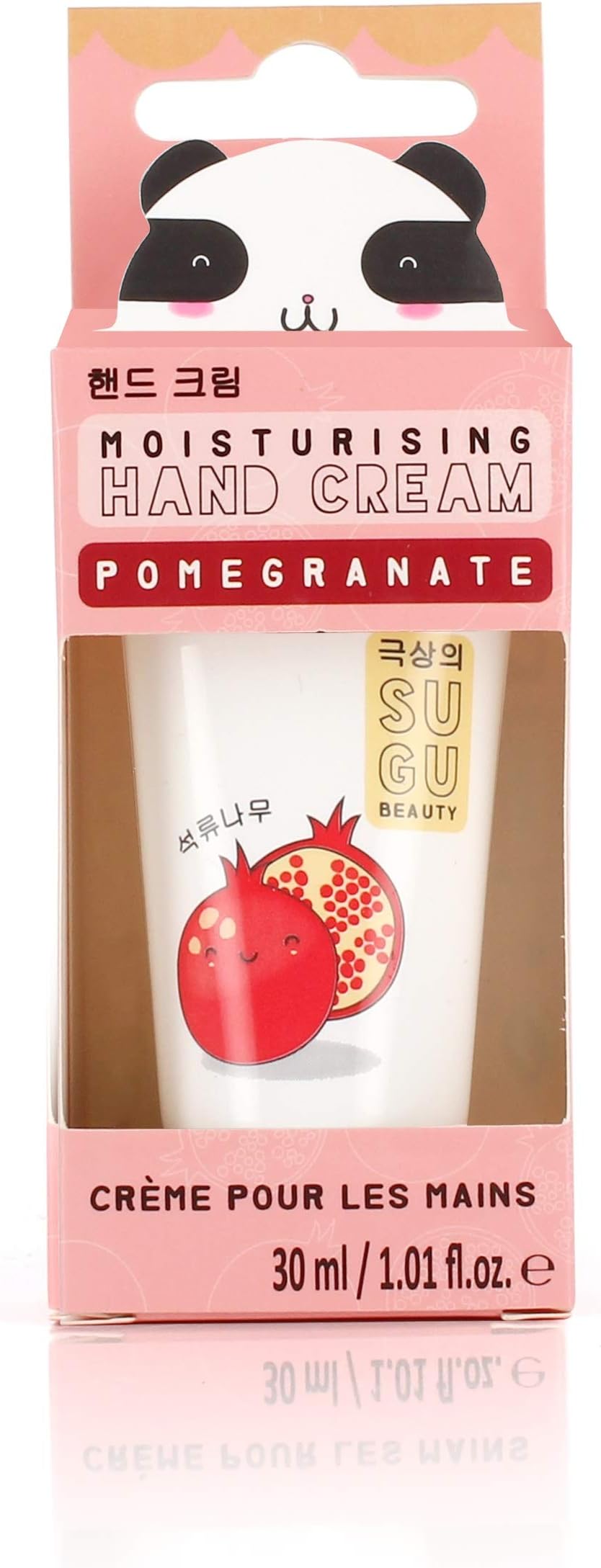 SUGU Panda Hand Cream, Pomegranate