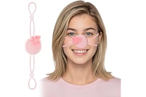 FunisFun Crochet Nose Warmer for Winter Adjustable Nose Cover for Women Men Cold Weather Snow Outdoor Activities Gag Gift