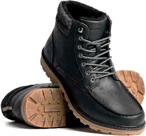 vegan leather lace up boots