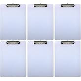 Trade Quest Dry Erase Clipboards 9'' x 12.5'' Low Profile (6-Pack)
