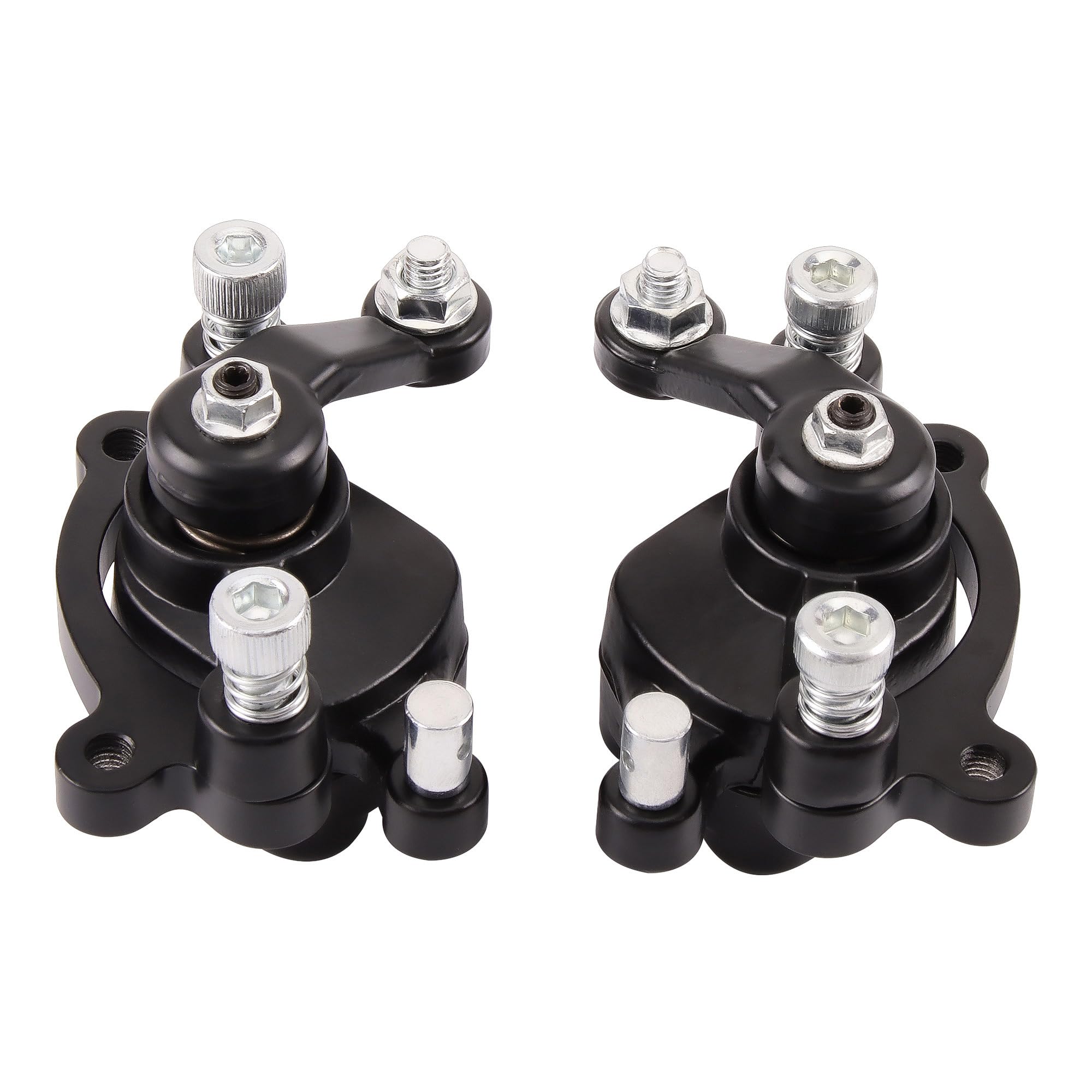 GOOFIT 2pcs Front and Rear Disc Brake Caliper Replacement For 47cc 49cc 2stroke Pocket Bike Mini Bike