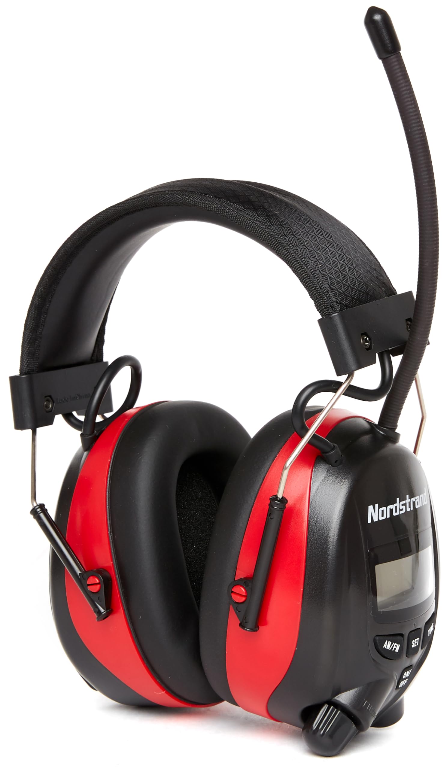 Nordstrand Electronic Ear Defenders - Headphones with Radio Built In - Wireless AM FM Radio Ear Defender Muffs for Adults - Safety Headset with Hearing Protection & Noise Reduction NRR 25dB