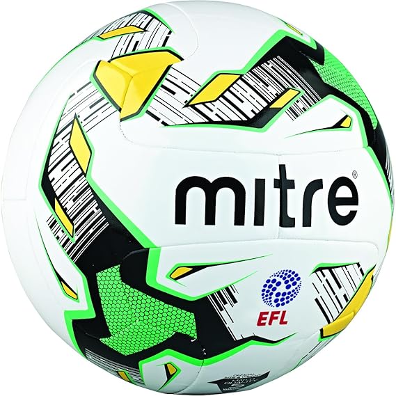 Mitre Delta Match hyperseam - Balón de fútbol, Color Blanco/Negro ...