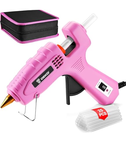 Hot Glue Gun Full Size Dual-Temp Hot Glue Gun Kit 60W/100W