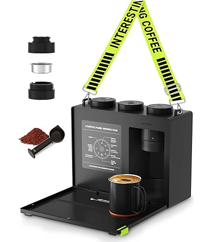 KHZKHC Handhebel Espressomaschine - 16 Bar Manuelle Kaffeemaschine Für Zuhause