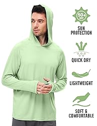Rash Guard for Men Hoodie Shirts Long Sleeve