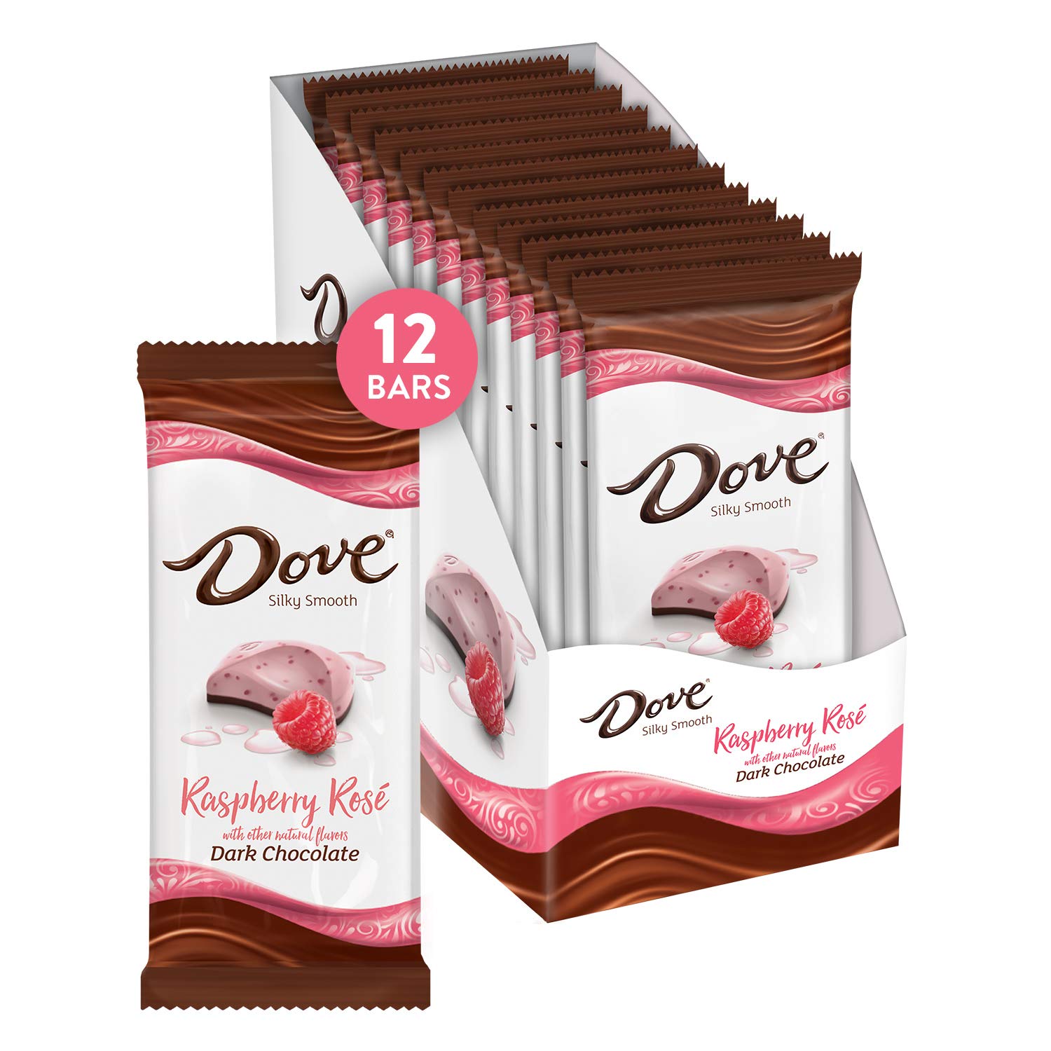 Dove DOVE Dark Chocolate Raspberry Rose Bar, 3.30Ounce