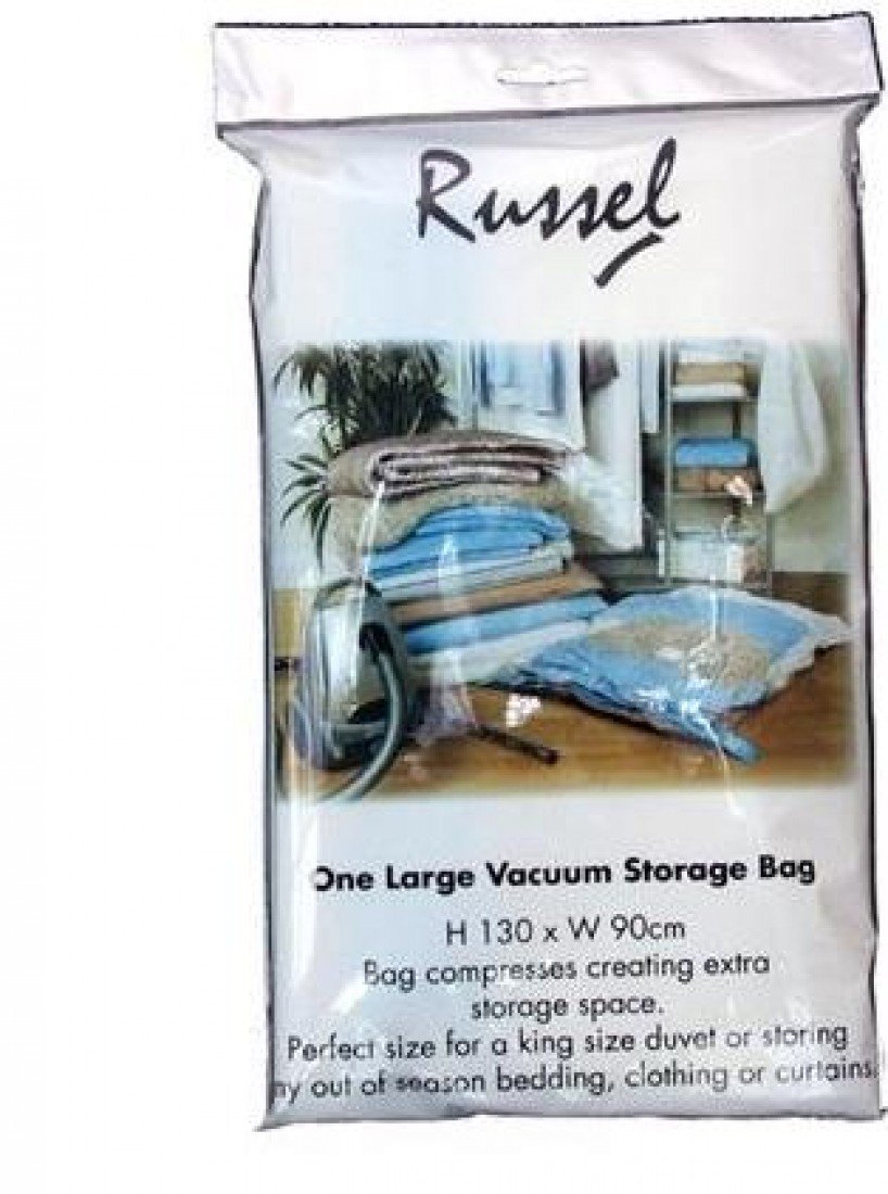 H & L Russel Ltd - Vacuum Storage Bags, 1 Extra Large, 130 X 90cm