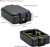 Burg-Wächter FP22K Fireproof A4 Document Box Safe Black 30 Min 1093°C view 3