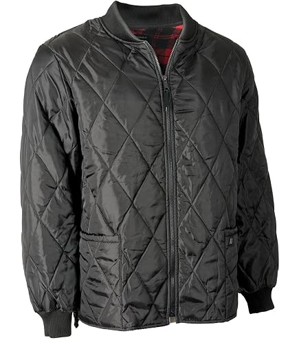 Work King Men's Freezer Jacket Outerwear, Black, M : Amazon.ca