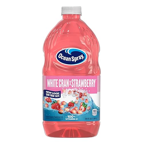 Ocean Spray® White Cran-Strawberry Juice Drink, 64 Fl Oz Bottle (Pack of 1)