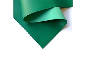 LEATHERAA ITALIAN LEATHER COMPANY Real Natural Bright Green Leather: Genuine Green Lambskin Leather Sheet for Crafting, Sewing and Personalized Leather Projects (Lush Meadow, 12x18In/ 30x45cm)