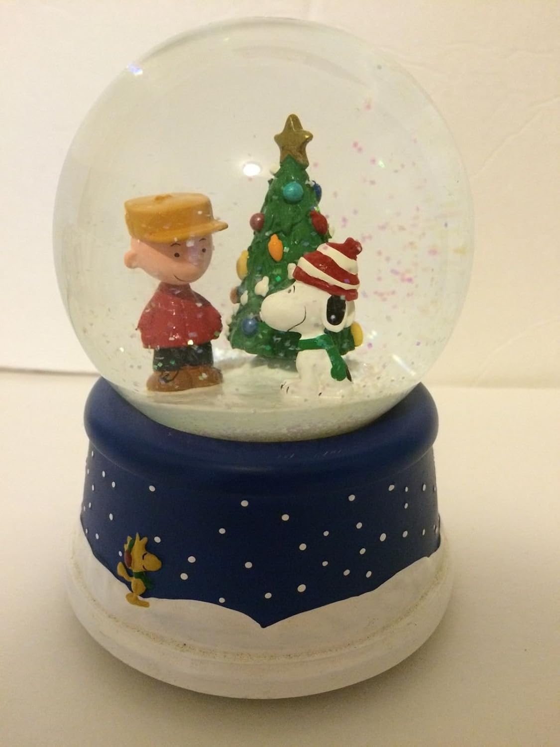 Snow Globes - Musical Peanuts 50th Anniversary Snow Globe Hallmark