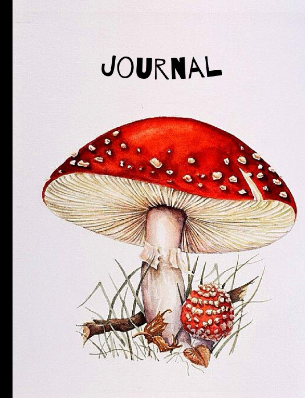 Journal: Magic Mushrooms notebook - Vintage Antique Mushroom Botanical Illustration - 120 Blank Lined , College Ruled Pages , 7.44x9.69 inches, ... Notebooks and Journals) , (Anglais) Broché