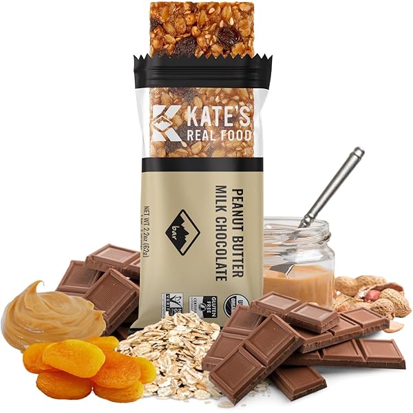 Garuka Bars Energy Bars 20-Pack - Handmade With Raw Honey & Peanut Butter, 100% Recyclable