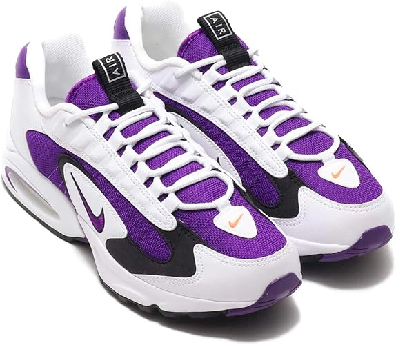 Amazon Co Jp ナイキ Nike エア マックス トライアックス 96 Air Max Triax ホワイト ブラック ハイパークリムゾン ボルテージパープル Cd53 102 スポーツ アウトドア