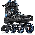 Inline Skates for Women Men, Outdoor Street Blades Roller Adult Male Female, Professional Fitness Roller Skates Blades for Unisex