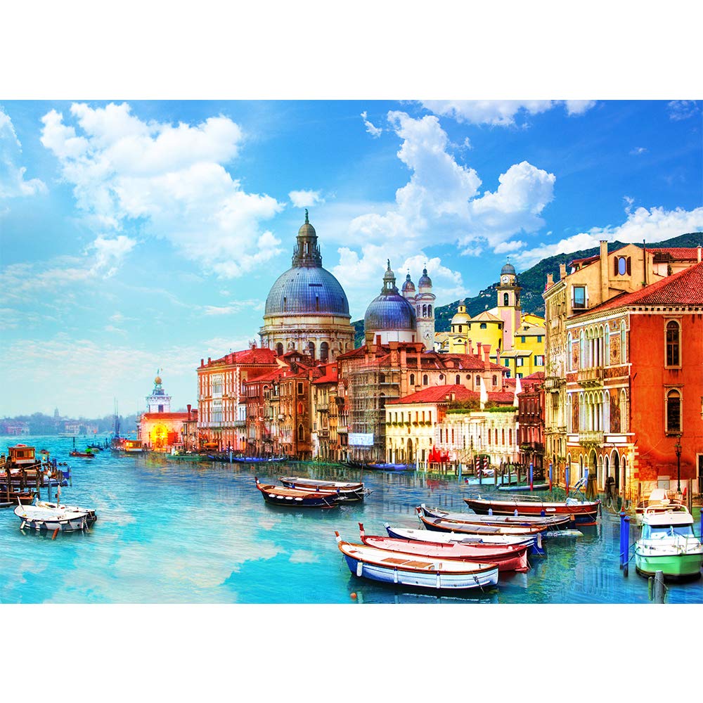 Jigsaw Puzzles 1000 Pieces for Adults Educational Intellectual Fun Puzzle Games for Kids Adults Toys Santa Maria Cathedral Jigsaw