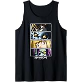 Death Note Close Up Character Eyes Anime Tank Top