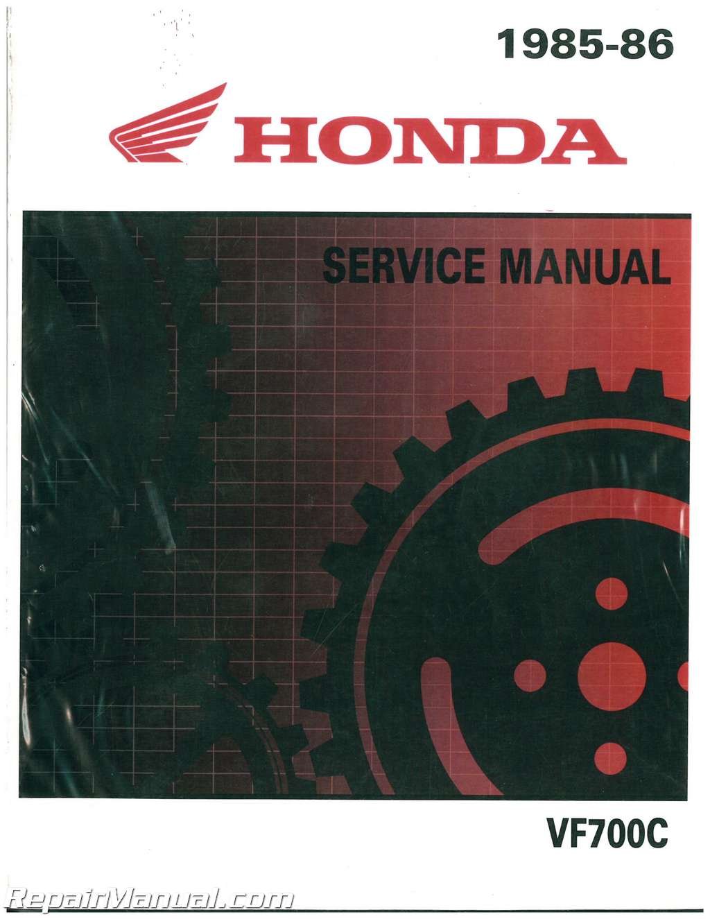 61MK301 1985 1986 Honda VF700C Magna Motorcycle Service Manual Paperback –  2004