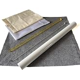 Diycoming Electrostatic Friction Rod Kit : 3 Cloths, 2 Rods,1PVC Tubes