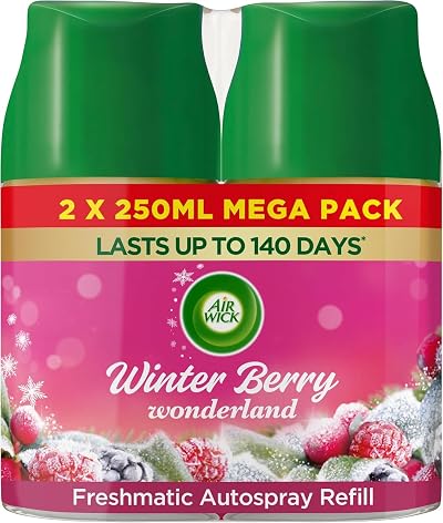 Air Wick Freshmatic Twin Refills Winter Berry Wonderland 2 x 250ml