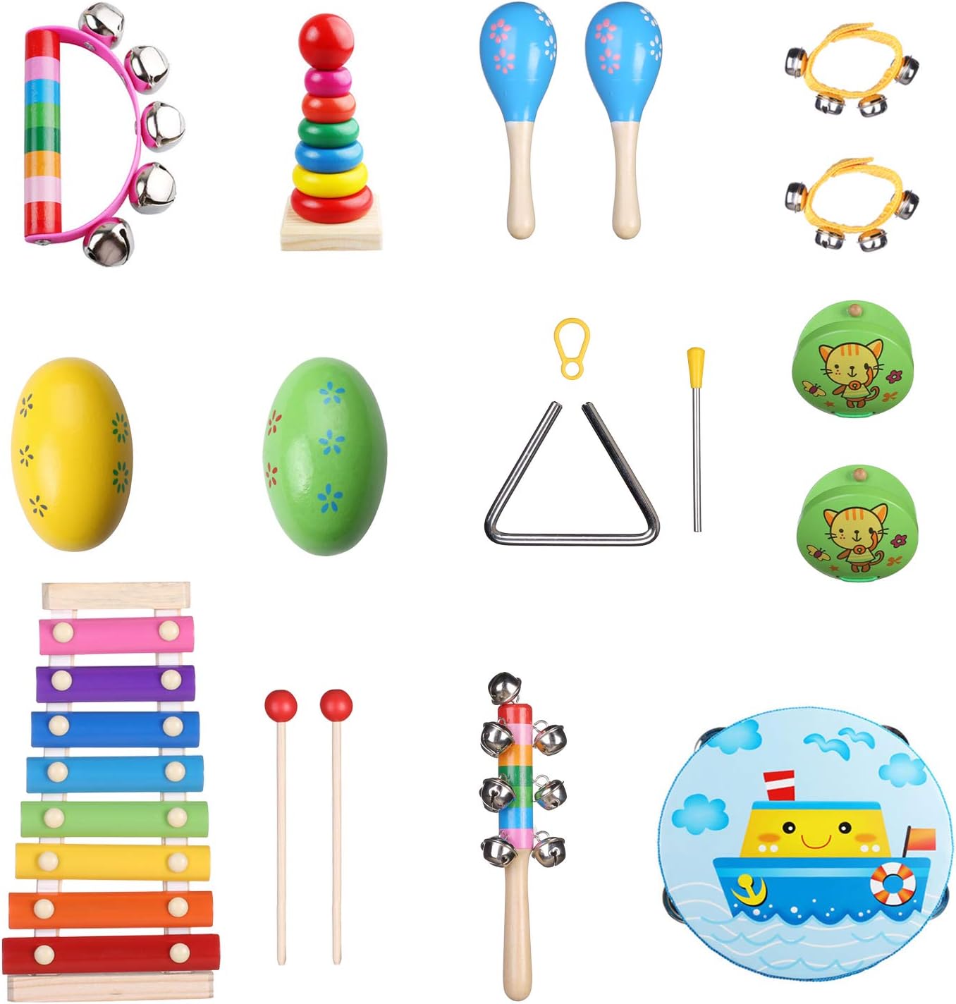 Kids Musical Instruments, Musical Instruments Wood Xylophone for Kids