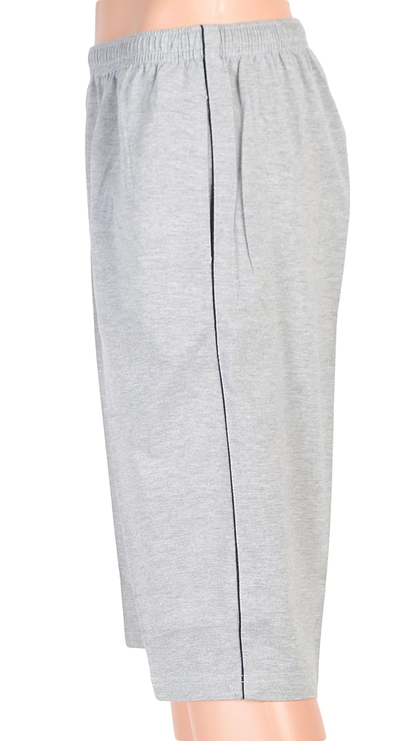 gazelle activestylish mens lounge capri mlange grey