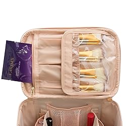 OCHEAL Makeup Bag, Large Travel Makeup Bag Cosmetic