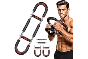 ROTAI 2025 Pro Arm Trainer for Men, Chest Workout Equipment, Twister Arm Trainer, Portable Detachable 3 Resistance Levels Compact Arm Workout Equipment for Home & Gym