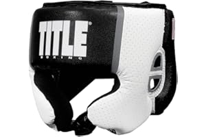 Title Boxing Aerovent USA Boxing Competition Headgear - Boxing, MMA, Sparring Headgear - Adults, Unisex
