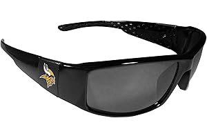 Siskiyou Sports NFL unisex Black Wrap Sunglasses