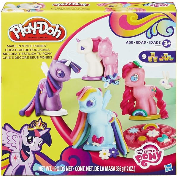 play doh rarity style and spin